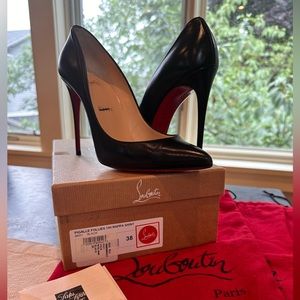 Christian Louboutin Pigalle Follies 100mm in Napa Leather